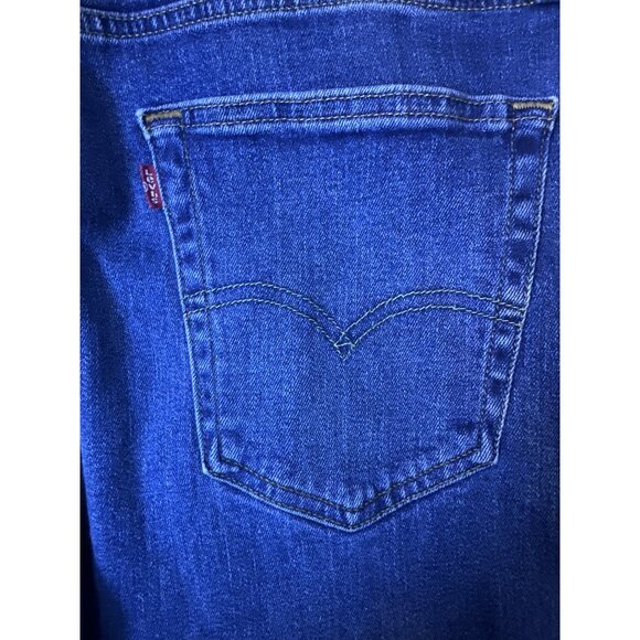 Levi‎ Denim Straight-Leg Jeans With Classic Fit & Zipper Fly Waist  36 Length 30 - Picture 9 of 14